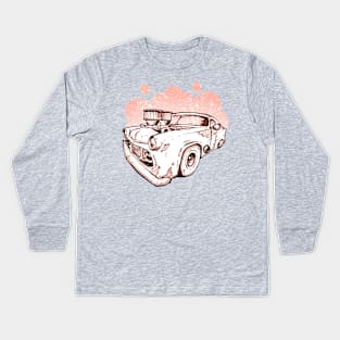 old car Kids Long Sleeve T-Shirt